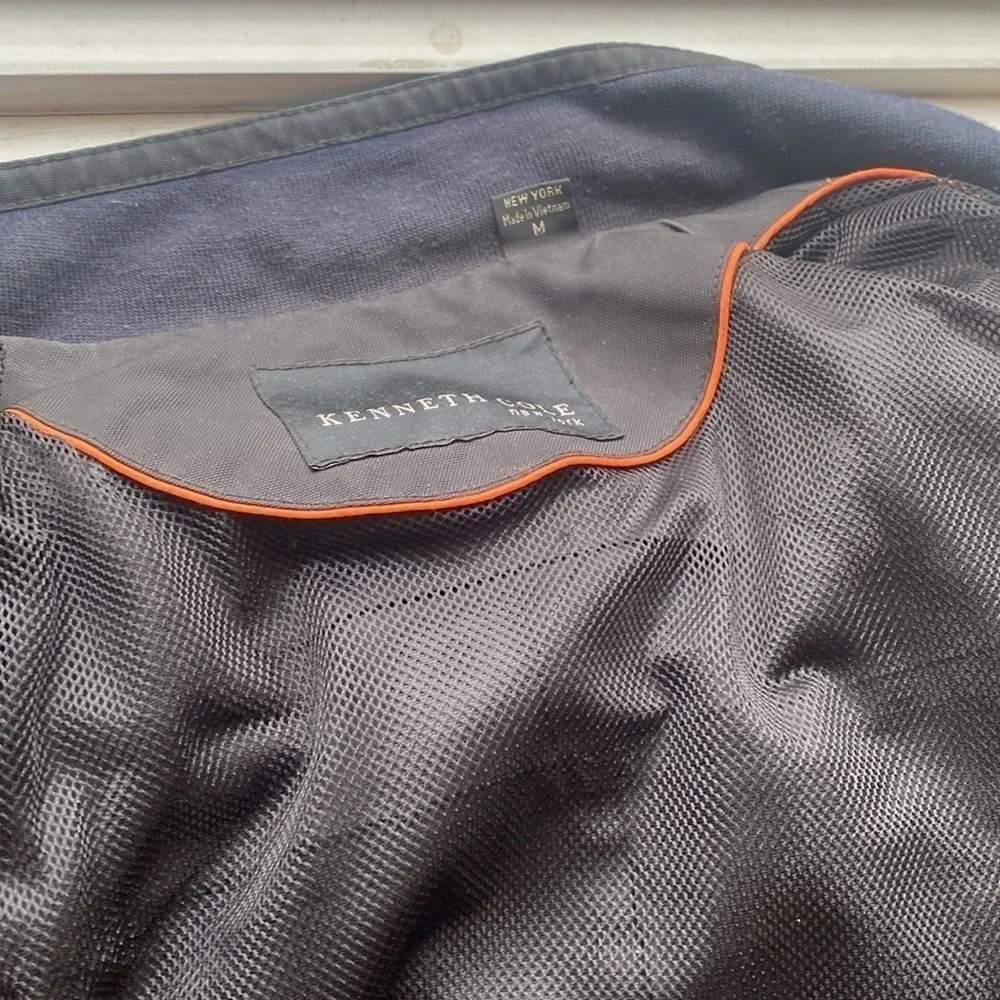 Men’s Kenneth Cole reaction‎ size medium black bomber jacket